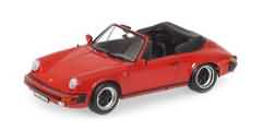 PORSCHE 911 CARRERA CABRIOLET 1983 RED