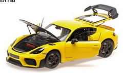 PORSCHE CAYMAN GT4 RS 2024 -YELLOW W/ WEISSACH PACKAGE