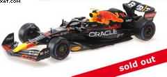 ORACLE RED BULL RACING RB18 SERGIO PEREZ WINNER MONACO GP 2022 W/ INTERMEDIATE TYRES