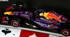 ORACLE RED BULL RACING RB19 MAX VERSTAPPEN WINNER LAS VEGAS GP 2023
