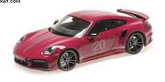 PORSCHE 911 (992) TURBO S COUPE SPORT DESIGN 2021 RED