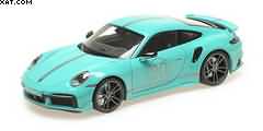 PORSCHE 911 (992) TURBO S COUPE SPORT DESIGN 2021 GREEN