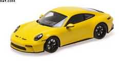 PORSCHE 911 (992) GT3 TOURING 2022 YELLOW W/BLACK WHEELS
