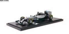 MERCEDES AMG PETRONAS F1 TEAM W05 LEWIS HAMILTON WORLD CHAMPION 2014