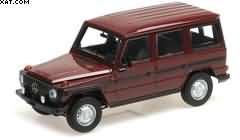 MERCEDES-BENZ G-MODEL LONG (W460) 1980 DARK RED