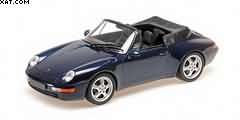 PORSCHE 911 (993) CABRIOLET 1994 BLUE METALLIC