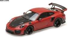 PORSCHE 911 (991.2) GT2RS 2018 RED W/ BLACK WHEELS
