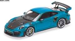 PORSCHE 911 (991.2) GT2RS 2018 BLUE W/ BLACK WHEELS