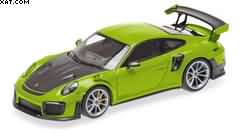 PORSCHE 911 (991.2) GT2RS 2018 GREEN W/ SILVER MAGNESIUM WHEELS
