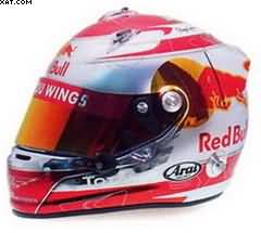 ARAI HELMET SEBASTIEN VETTEL  HOCKENHEIM 2010