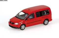 VW CADDY MAXI SHUTTLE 2007 RED L.E. 1008pcs