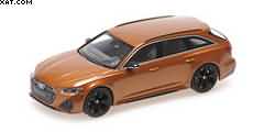 AUDI RS 6 AVANT 2019 BROWN METALLIC