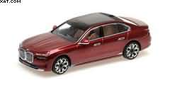 BMW I7 2023 RED METALLIC
