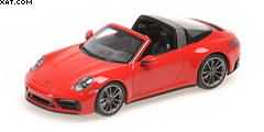 PORSCHE 911 (992) TARGA 4 GTS 2022 RED