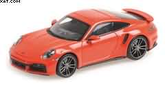 PORSCHE 911 (992) TURBO S 2020 ORANGE