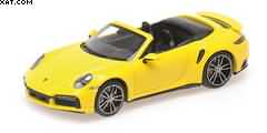 PORSCHE 911 (992) TURBO S CABRIOLET 2019 YELLOW