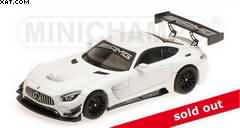 MERCEDES AMG GT3 PLAIN BODY VERSION2017 WHITE