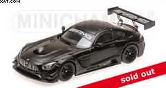 MERCEDES AMG GT3 PLAIN BODY VERSION2017 MAT BLACK