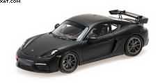 PORSCHE 718 CAYMAN GT4 CLUBSPORT 2020 MATT BLACK