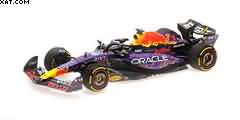 ORACLE RED BULL RACING RB19 MAX VERSTAPPEN WINNER LAS VEGAS GP 2023