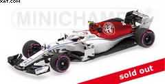 --ALFA ROMEO SAUBER F1 TEAM FERRARI C37 A.GIOVINAZZI  TESTING ABU DHABI GP  2018  ltd258pcs