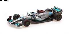 MERCEDES-AMG PETRONAS FORMULA ONE TEAM F1 W13 E PERFORMANCE G. RUSSELL POLE HUNGARIAN GP 2022