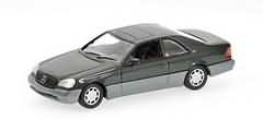 MERCEDES BENZ 600 SEC COUPE (C140) 1992 GREEN METALLIC 