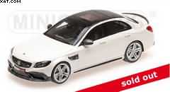 BRABUS 600 AUF BASIS MERCEDES AMG C 63 S 2015 WHITE