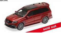 BRABUS 850 WIDESTAR XL BASED ON MERCEDES-AMG GLS 63 2017 RED METALLIC