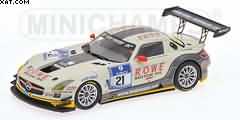 MERCEDES BENZ SLS AMG GT3  -ROWE RACING -ZEHE / HARTUNG/REHFELD/BULLIT LIMITED EDITION 528PCS