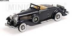 DUESENBERG SJN (SUPERCHARGED) CONVERTIBLE COUPE 1936 DARK BLUE