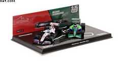 2-CAR SET M. SCHUMACHER BELGIAN GP 1991 & M. SCHUMACHER, BELGIAN GP 2021 30TH ANNIVERSARY