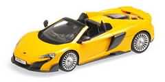MCLAREN 675LT SPIDER YELLOW/GREY