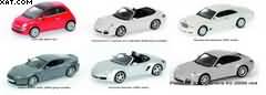 DISPLAY SET 5: STREET CARS 36 PCS (6 DIFFERENT TYPES)