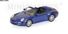 PORSCHE 911 CARRERA 4S CABRIOLET 2008 BLUE METALLIC