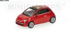 FIAT 500 2007 RED