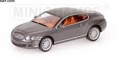 BENTLEY CONTINENTAL GT 2008 GRAY METALLIC (Set 2 Street)