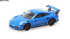 PORSCHE 911 GT3 RS 2015 BLUE W/ STRIPES