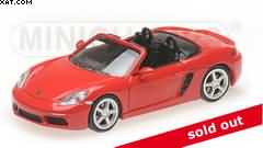 PORSCHE 718 BOXTER 2016 RED
