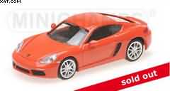 PORSCHE 718 CAYMAN 2016 ORANGE