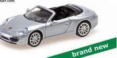 PORSCHE 911 CABRIOLET 2012 SILVER