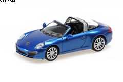 PORSCHE 911 TARGA 2014 BLUE
