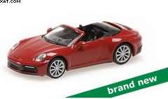 PORSCHE 911 (992) CARRERA 4S CABRIOLET 2019 RED