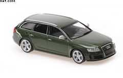 AUDI RS 6 AVANT 2007 GREEN METALLIC