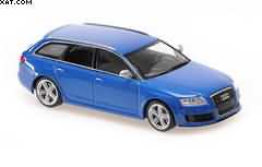 AUDI RS 6 AVANT 2007 BLUE METALLIC