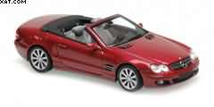 MERCEDES BENZ SL CLASS (R230) 2001 RED