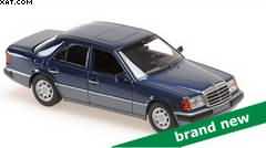 MERCEDES-BENZ 230E 1991 DARK BLUE METALLIC