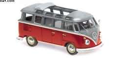 VOLKSWAGEN SAMBA BUS 1961 GREY/RED