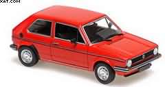 VW GOLF 1 2-TÜRER 1980 RED