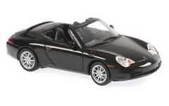 PORSCHE 911 CABRIOLET (996) 2001 BLACK METALLIC